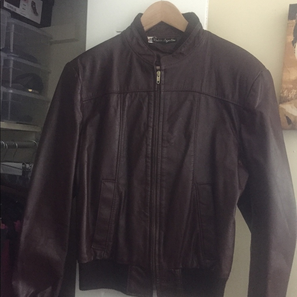 Vintage Leather Jacket 40Reg/10US